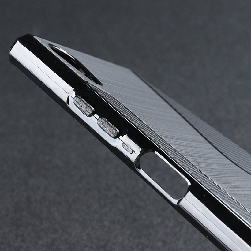 Ốp điện thoại TPU có đường chữ S đơn giản thiết kế chống trượt cho Sony Xperia XA1 Plus