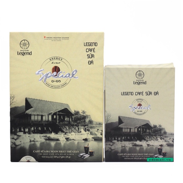Sản phẩm Cà phê Trung Nguyên hoà tan Legend sữa đá