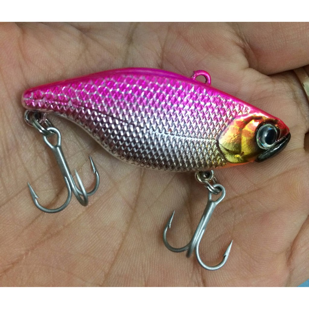 Sale off Alkall 50mm  Lure mồi cá giả chuyên săn cá lớn lóc chẽm nhồng hiệu quả giá rẻ