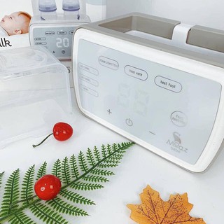 Máy hâm sữa tiệt trùng hai bình Moaz Bebe MB – 003