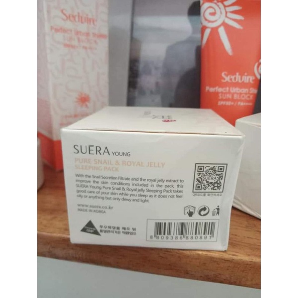 💙💙💙 SIÊU KHUYẾN MÃI COMBO: Mặt nạ ngủ dưỡng da tinh chất nghệ SUERA và kem chống nắng SEDUIE HÀN QUỐC 💙💙💙