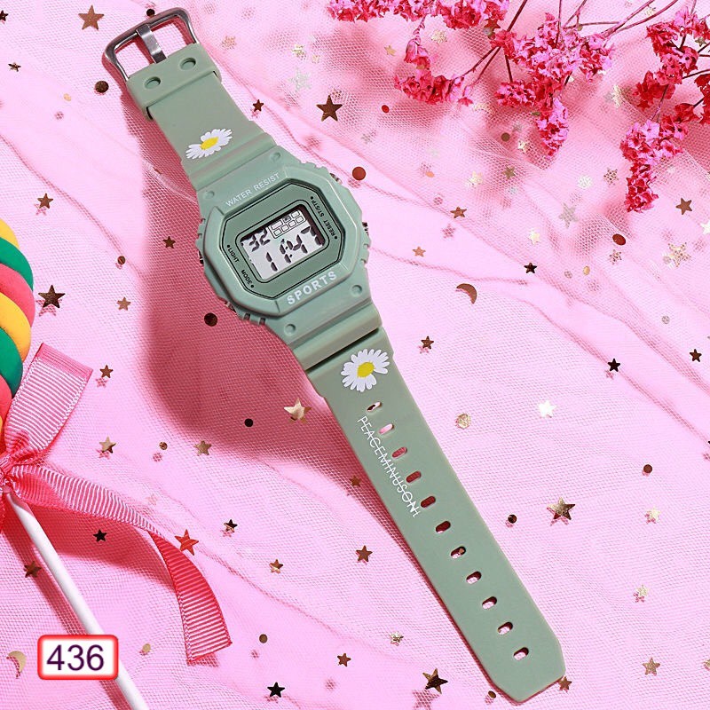Đồng Hồ Thể Thao Nam Nữ Sport 436 Thời Trang Siêu Hot - Hazo