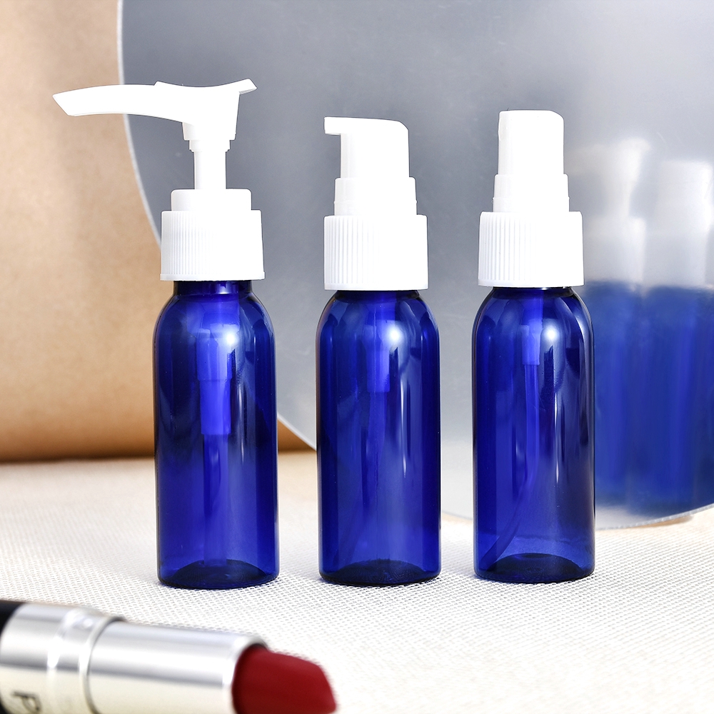 Bình Xịt Rỗng Màu Xanh Lam Đựng Mỹ Phẩm Tiện Dụng Khi Đi Du Lịch