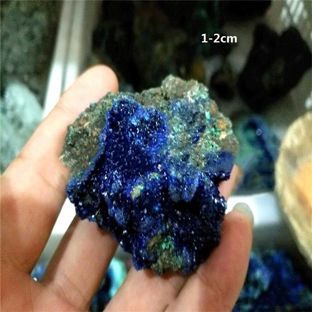 Đá Thạch Anh Tự Nhiên Azurite Malachite