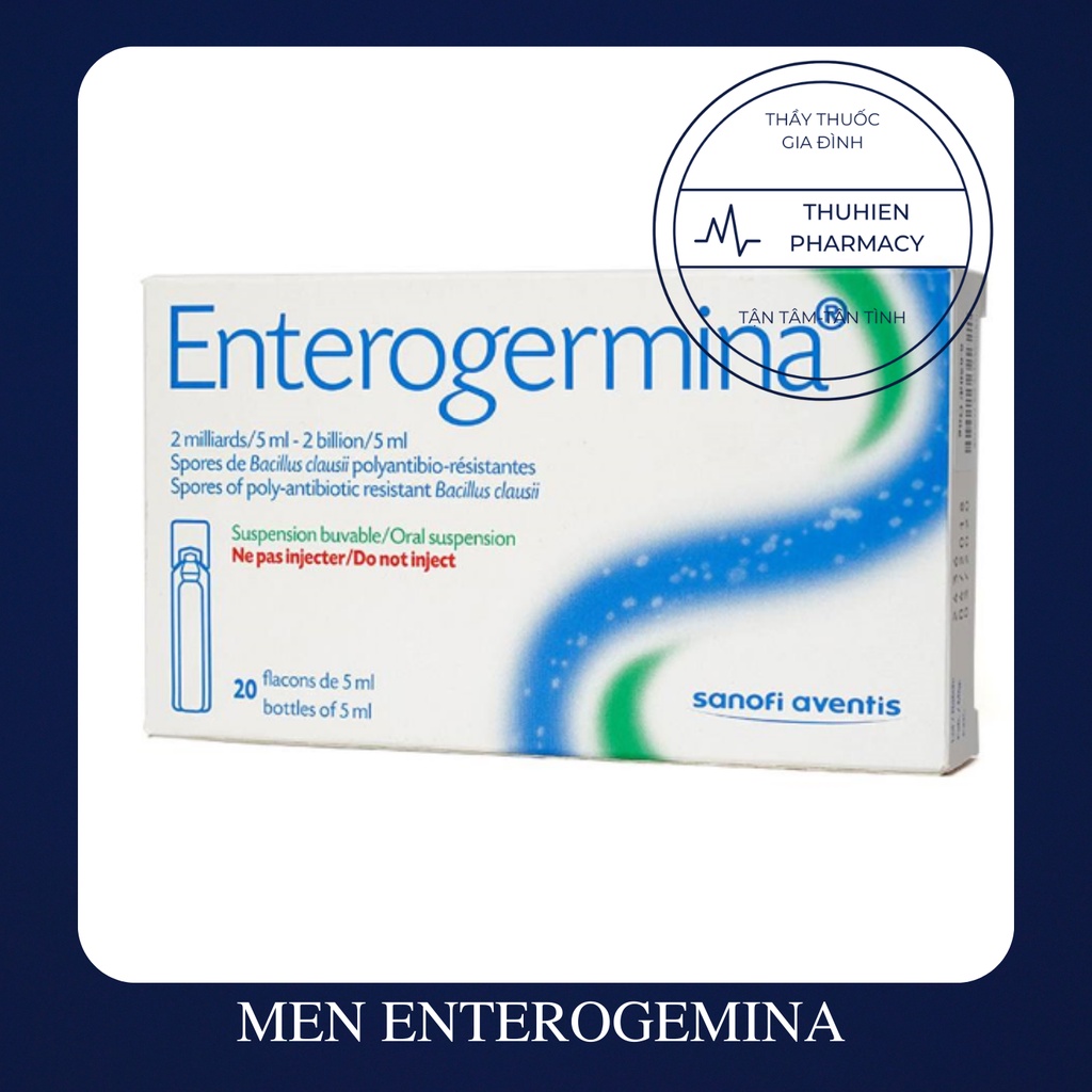 Men Vi Sinh Enterogemina hộp 20 ống