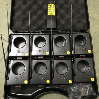 Bộ kích pháo điện 8 đế dùng pin 9v có anten