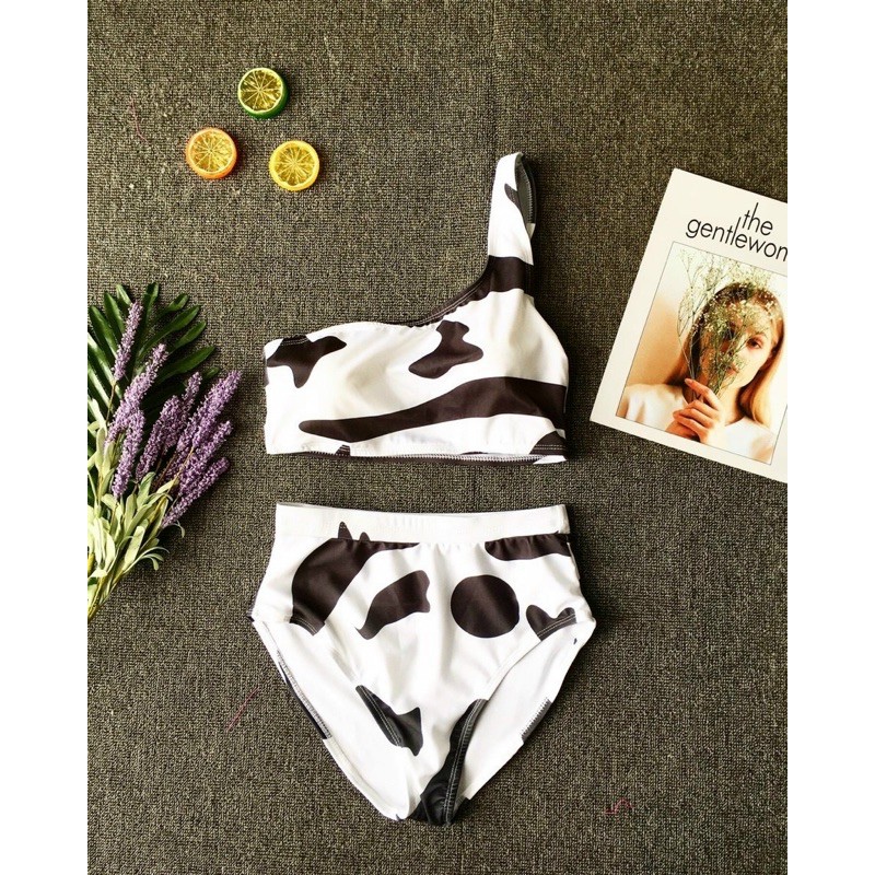Bikini hoạ tiết bò sữa nhiều mẫu kèm ảnh thật | BigBuy360 - bigbuy360.vn