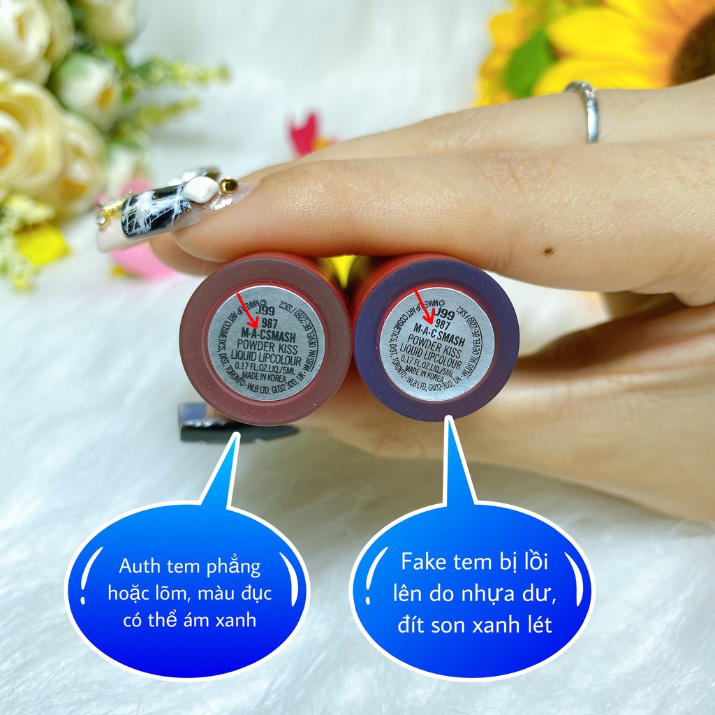 [CHÍNH HÃNG] Son Kem Lì MAC Powder Kiss Liquid Lipcolour, Son Mac Kem Full Size 5ml | Thế Giới Skin Care