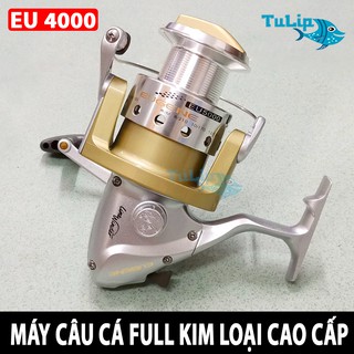 Máy Câu Cá Full Kim Loại EUGENE EU Line Winder - Đủ Size 4000, 5000, 7000