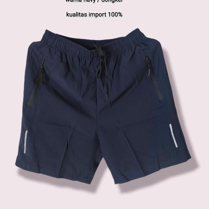 Miliki Quần Short Chạy Bộ / Tập Gym / Chạy Bộ / Đạp Xe / Tennis / Chạy Bộ size Lớn Màu Sắc Hải Quân / size Lớn
