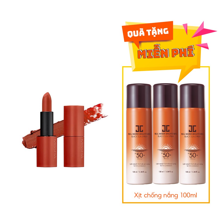 [Mã COSMIS -8% ĐH250k][GIFT] Son Lì MISSHA Dare Rouge 3.5g