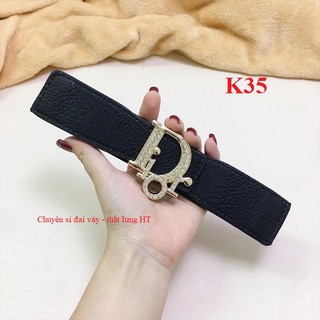 Đai váy 4cm K35 D đá