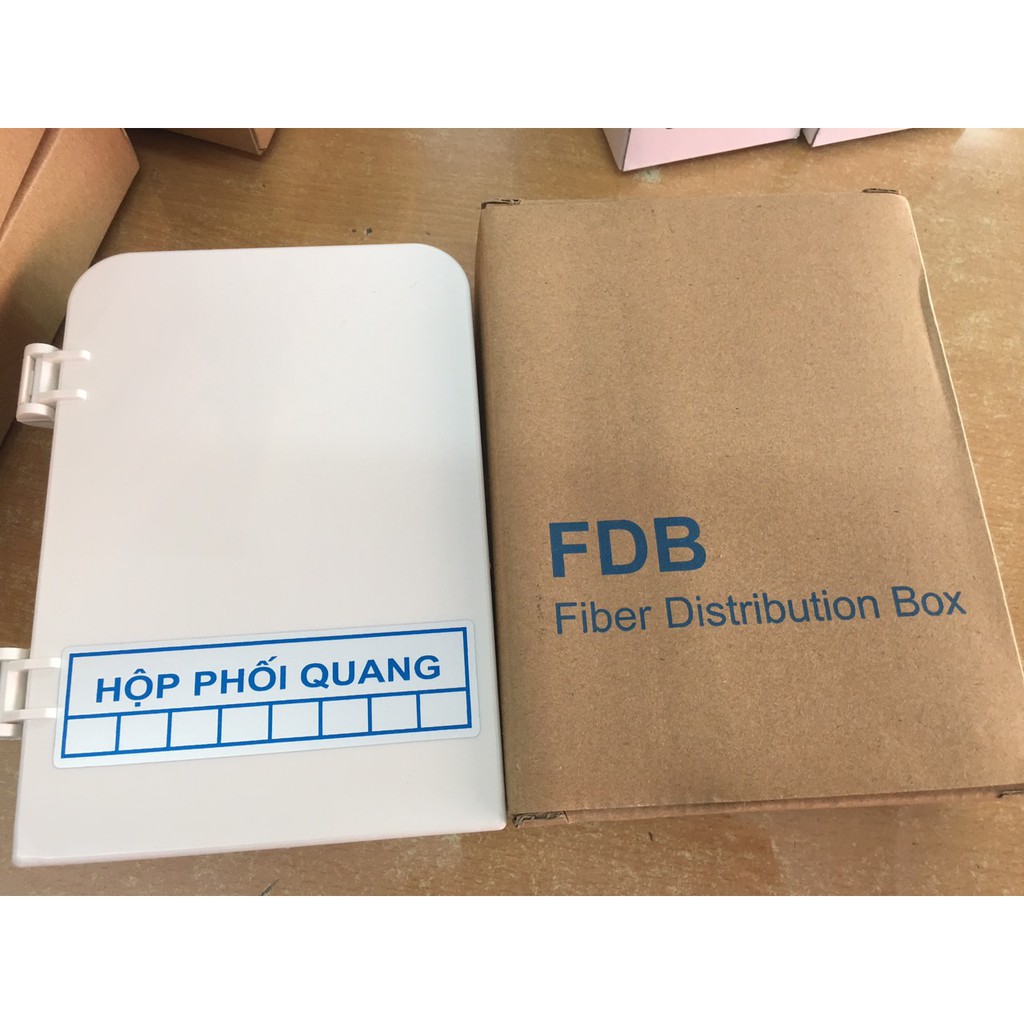 Hộp phối quang ODF 4FO ảnh thật chuẩn SC/UPC