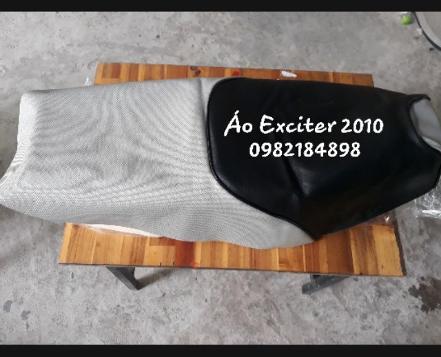 Áo yên xe Exciter 2010 tặng kèm bọc chân chống