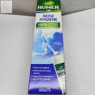 Dung Dịch Xịt Mũi muối biển HUMER NASAL HYGIENE vệ sinh khoang mũi hàng ngày 150ML