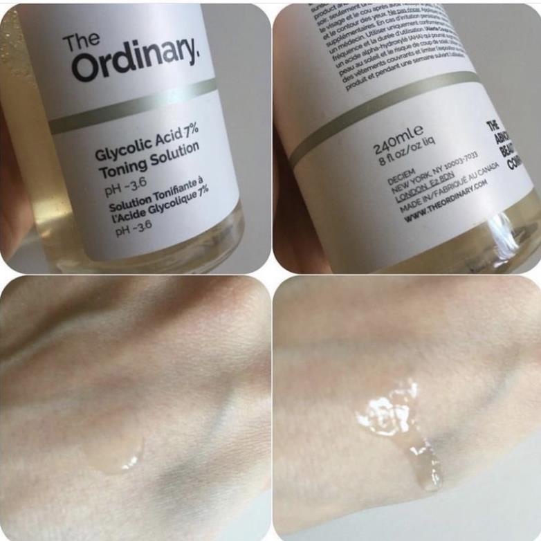 The Ordinary Glycoic Acid 7% Toning Solution toner