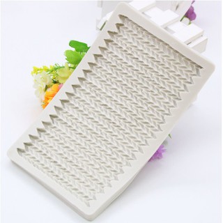 Khuôn silicon 4d viền len