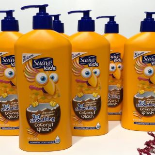 Com bo 2 chai Sữa tắm suave Mỹ 3in1 532ml