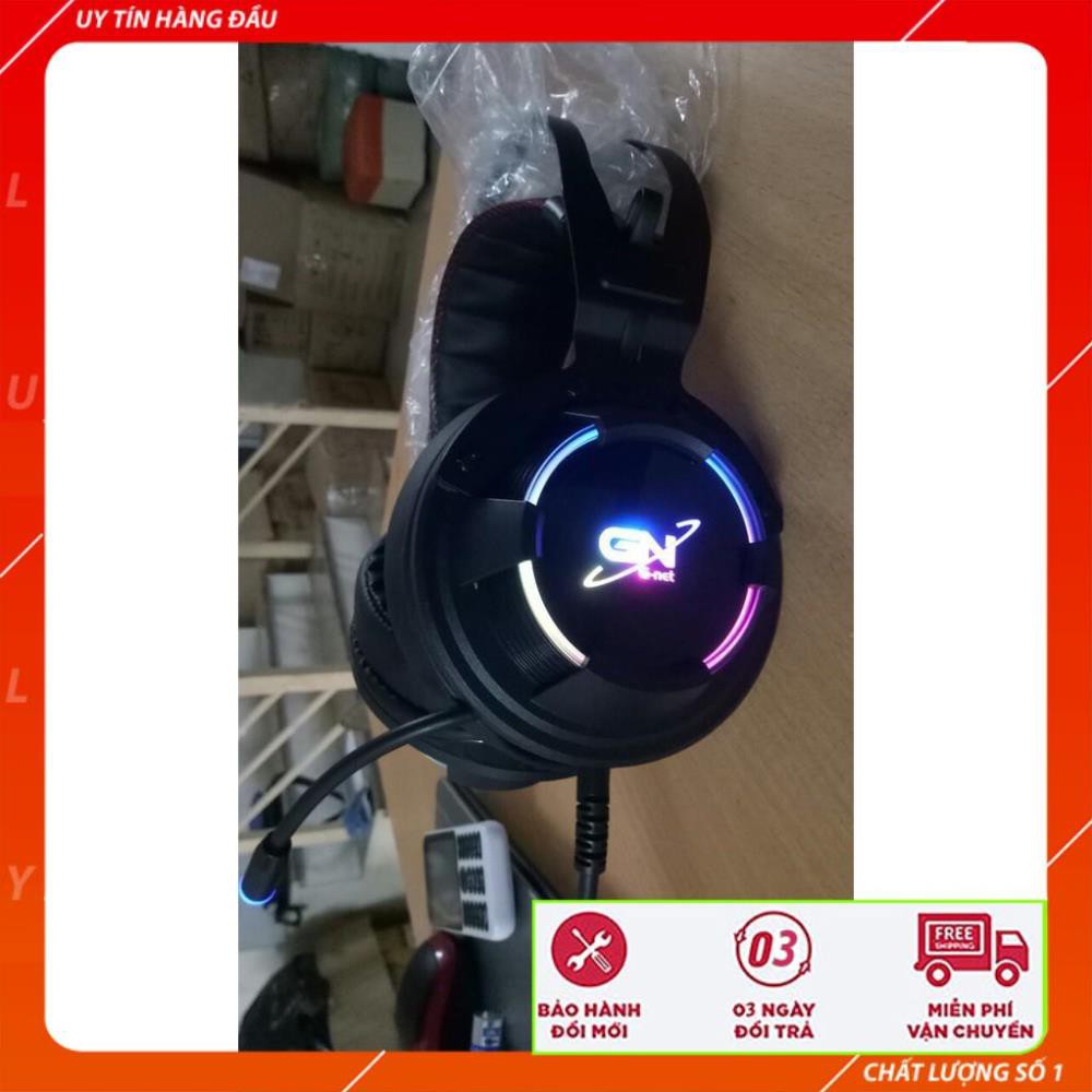 Tai Nghe Gaming GNet GH268 - Led RGB - Âm Thanh 7.1 Cổng USB - BH 12 Tháng chính hãng