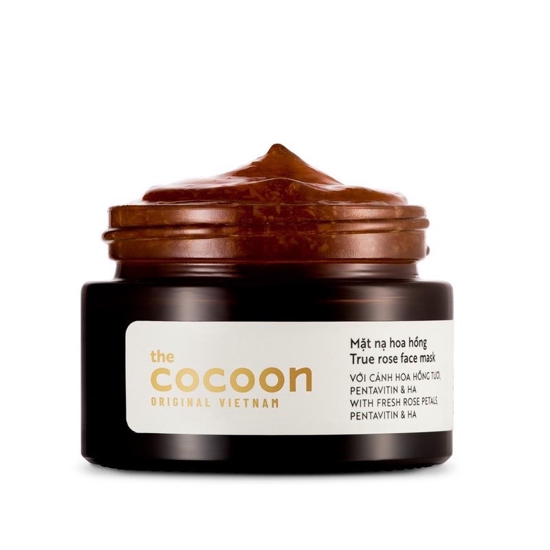 [HÀNG CHÍNH HÃNG] Mặt nạ hoa hồng cocoon (true rose face mask)