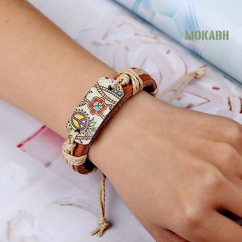 Vòng Đeo Tay Họa Tiết Dấu Vô Cực Phong Cách Punk Vintage Thời Trang Cho Nam Và Nữ