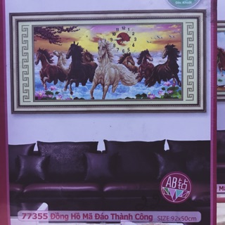 Tranh đá mã đáo thành công