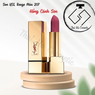 Son YSL Rouge Màu 207 Hồng Cánh Sen Rose Perfecto