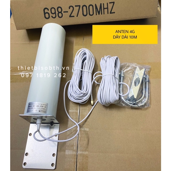 ﹍◎﹉Anten mở rộng 4G LTE 3G CRC9/TS9/SMA với chiều dài dây cáp 10m tiện dụng