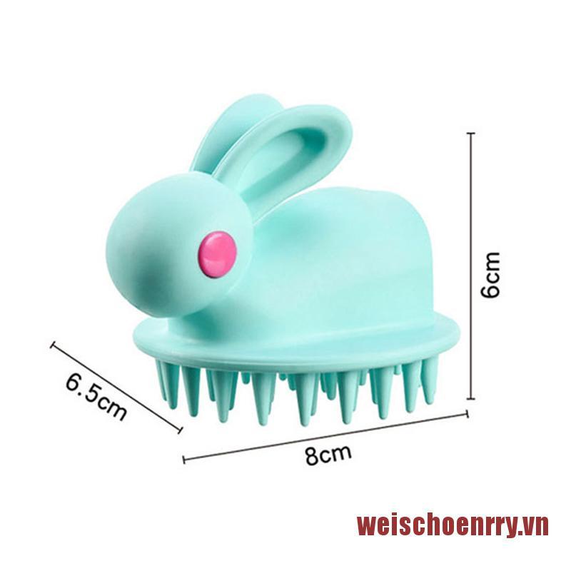 Lược Silicone Massage Da Đầu Và Toàn Thân