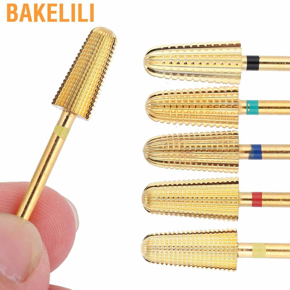 BITS (Hàng Mới Về) Đầu Mài Đánh Bóng Móng Tay 5 Trong 1 Bakelili