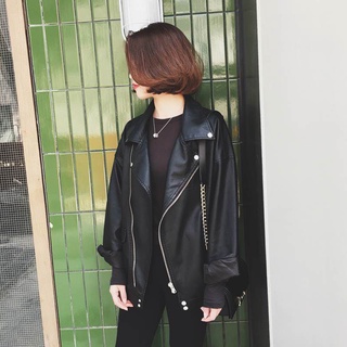 🌈 ÁO DA DÁNG DÀI BOMBER - CỔ VEST❌