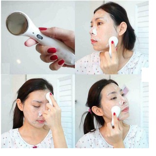 Máy matxa mặt ion mini cầm tay