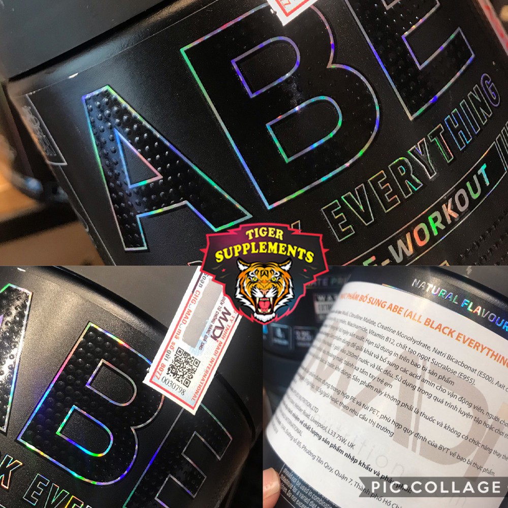 ABE Sample gói dùng thử - Abe Pre workout hỗ trợ tăng sức mạnh và năng lượng sự tập trung trong lúc tập luyện