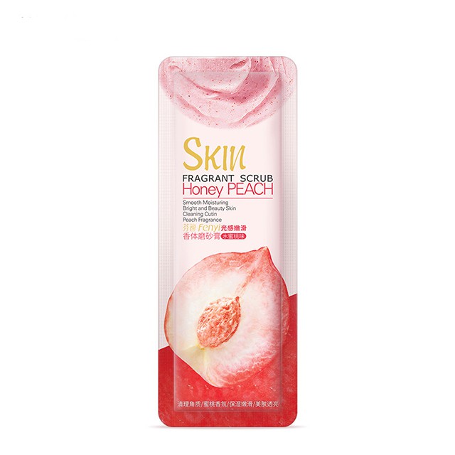 Gel Tẩy Tế Bào Chết Tinh Chất Đào Fenyi Skin Honey Peach Gói Nhỏ Tiện Dụng 3g