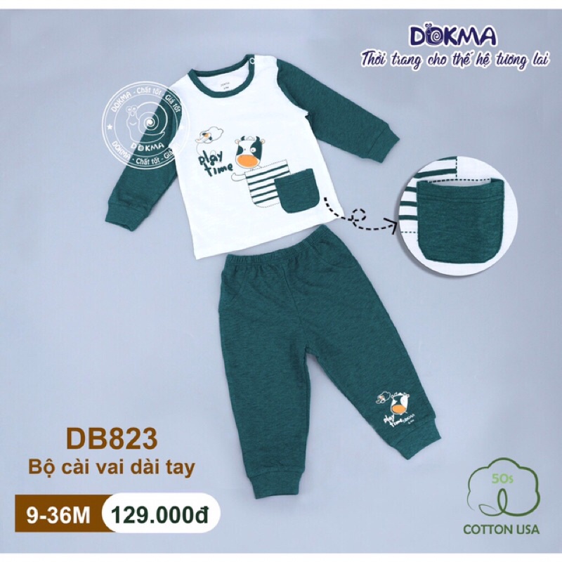 Sale Bộ dài tay dokma lẻ sz