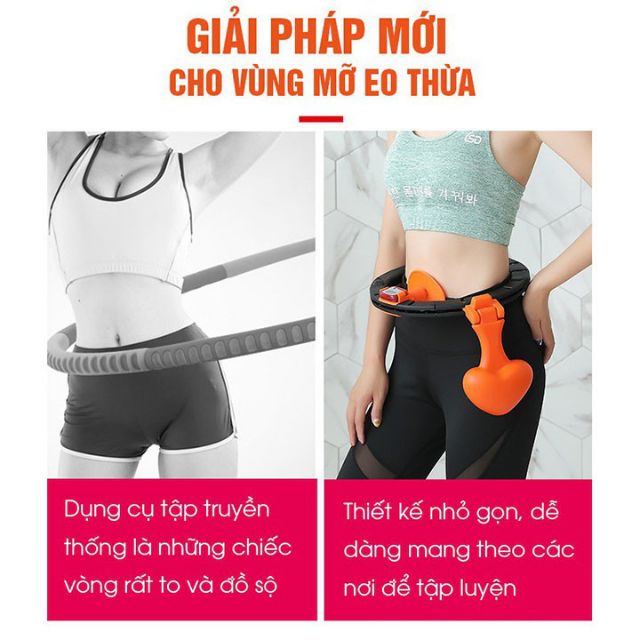 Bộ sản phẩm lắc eo thon hàng cao cấp giúp chị em giữ được vóc dáng
