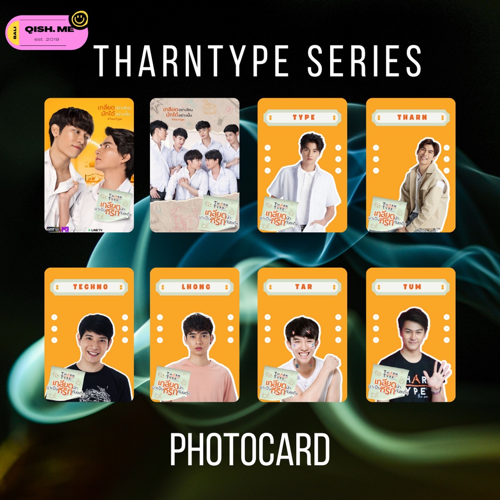 Tharntype The Series Photocard ONE SET | Thái Lan