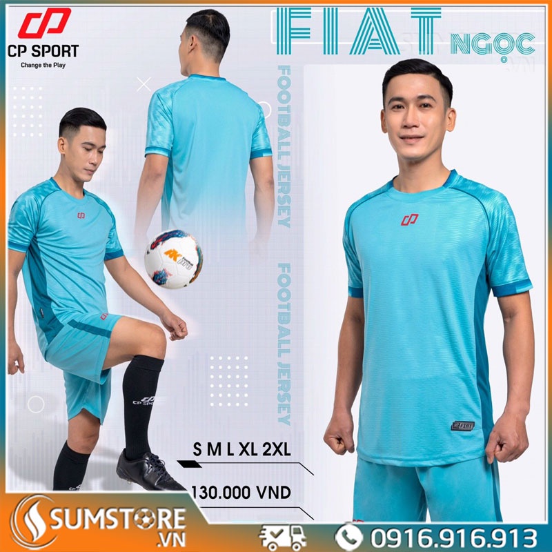 Bộ thể thao không logo Fiat Nhiều Màu cao cấp - áo đá banh