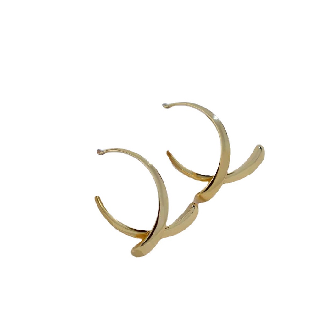 Khuyên Tai Nữ Hình Thánh Giá 925 Thời Trang Hàn Quốc