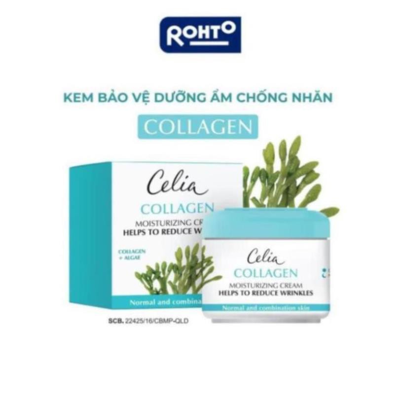 [NHẬP KHẨU BALAN] KEM DƯỠNG ẨM CHỐNG NHĂN COLLAGEN CELIA COLLAGEN MOISTURIZING CREAM- 50ML