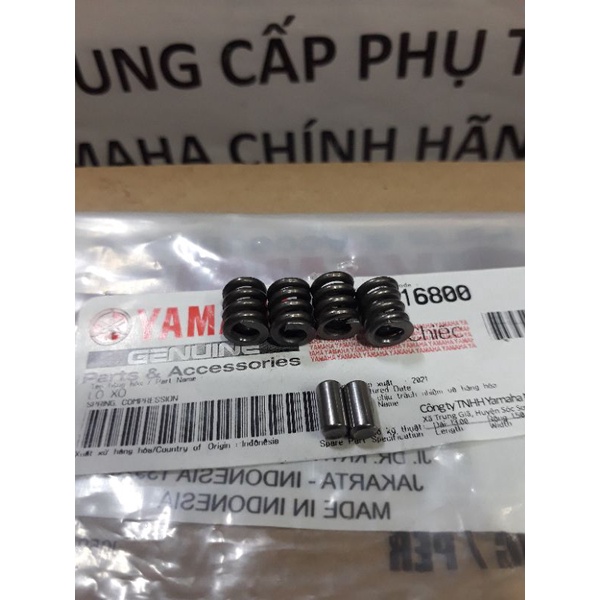 Bộ 4 lò xo và 2 chốt trong nhông tạ phụ Ex 150 Yamaha
