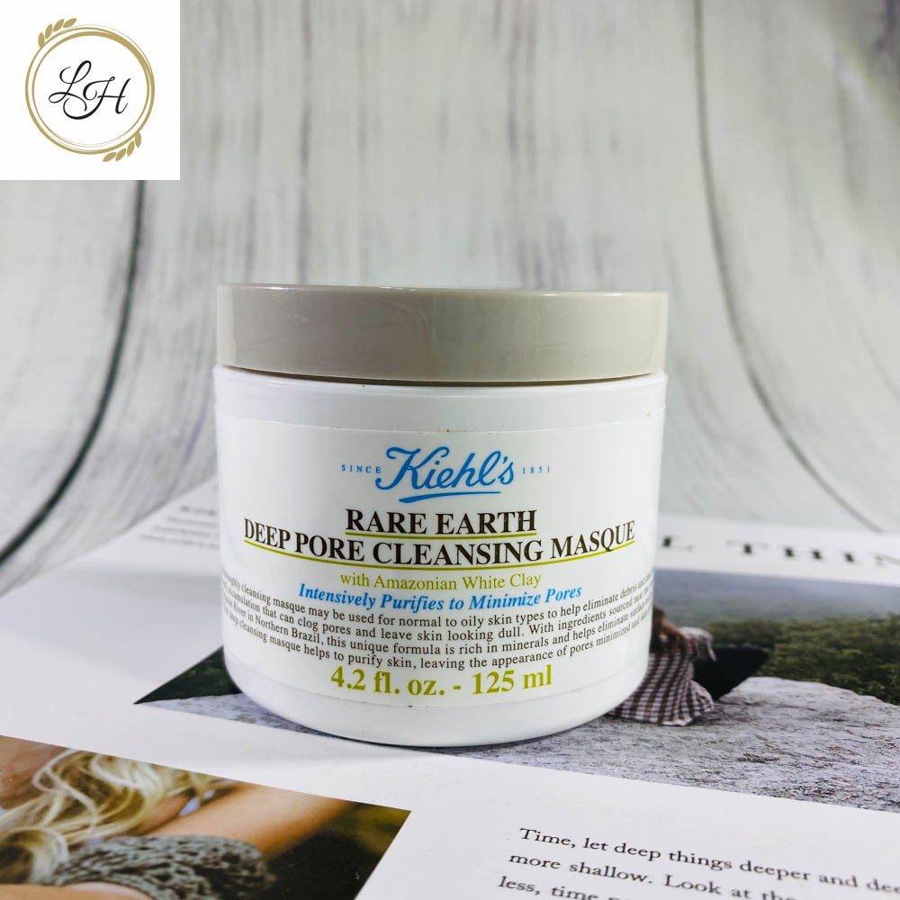 Mặt nạ đất sét Kiehl's Rare Earth Deep Pore Cleansing Masque - 125ml