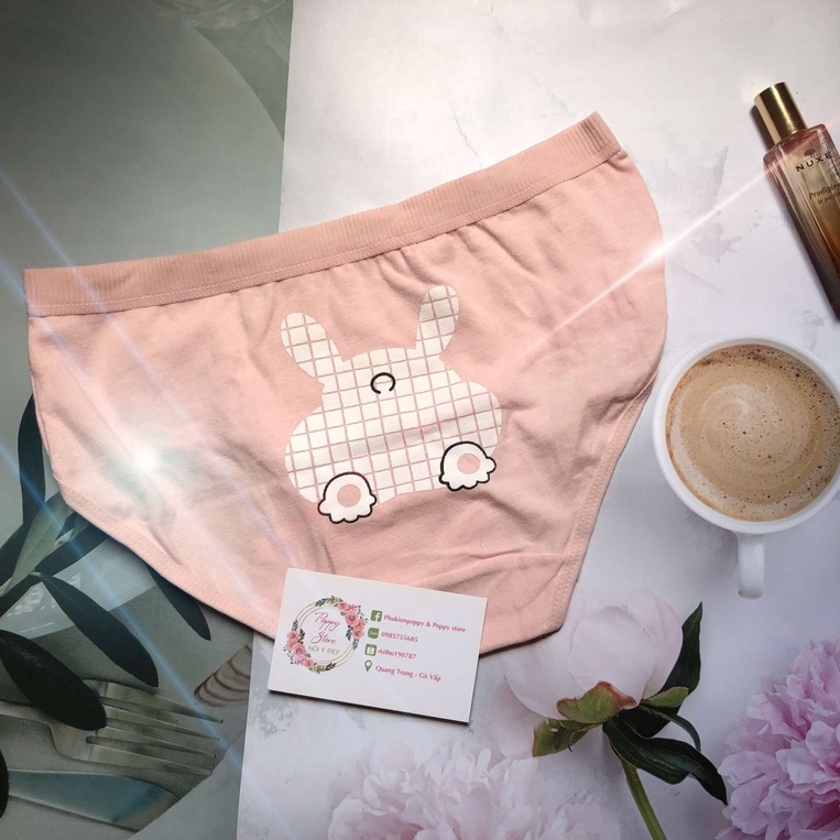 Quần lót nữ ⚠️Mã AT47 / CHE TÊN SẢN PHẨM ⚠️ Combo 5 Quần lót mềm mịn chất liệu cotton, thấm hút, co giãn 4 chiều