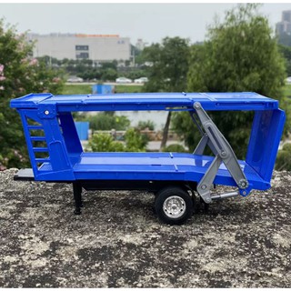 Xe mô hình trailer chở xe 1:32
