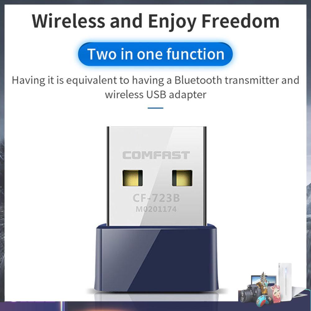 Usb Wifi Wifi Comfast Cf-723B 2 Trong 1