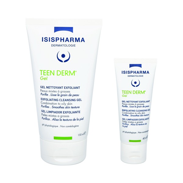 Sữa rửa mặt giảm nhờn và ngăn ngừa mụn Teen Derm Gel tuyp 150ml