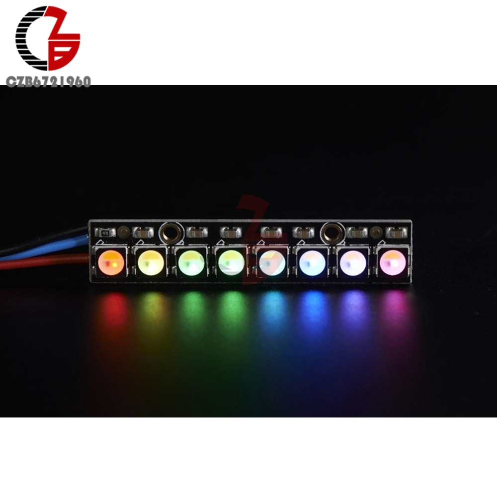 32 Bit SK6812 RGBW LED Stick Bar Light Module PWM Addressable Programmable 8 Bit 5V 5050 RGB LED Light for Arduino AVR PIC DIY