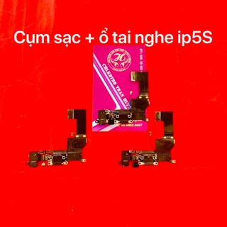 Cụm sạc iphone 5g / 5s mới 100%