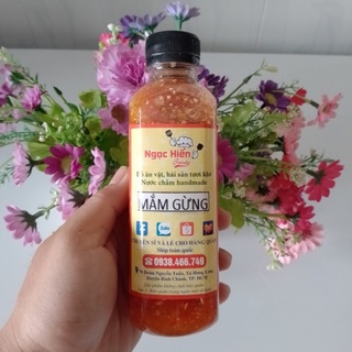 Nước Mắm Gừng 1 chai 370g, NGỌC HIỂN FOODS ( hàng nhà làm đảm bảo thơm ngon sạch sẽ )