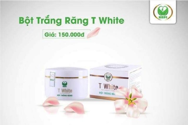 Bột trắng răng T-White